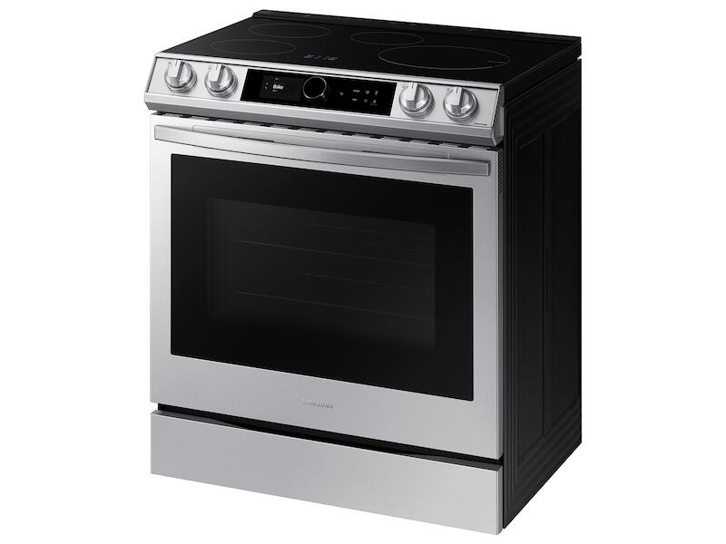 Samsung NE63T8911SS 6.3 Cu. Ft. Smart Slide-In Induction Range With Smart Dial & Air Fry In Stainless Steel