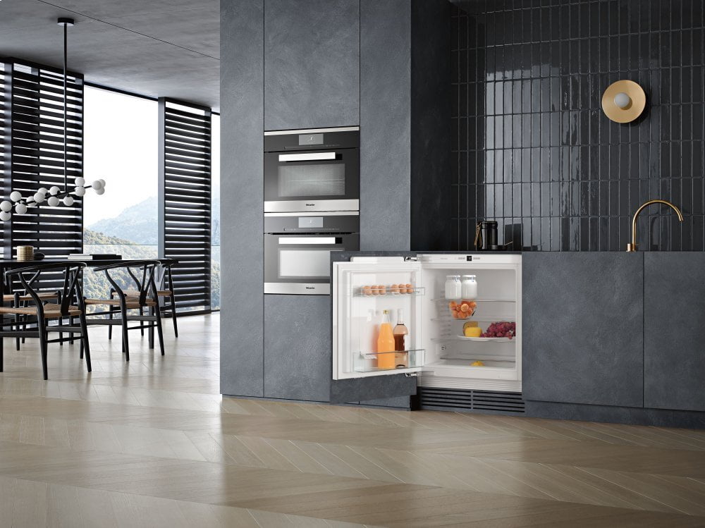 Miele K31222UI K 31222 Ui - Built-Under Refrigerator Compact Design With A Practical Interior Layout.