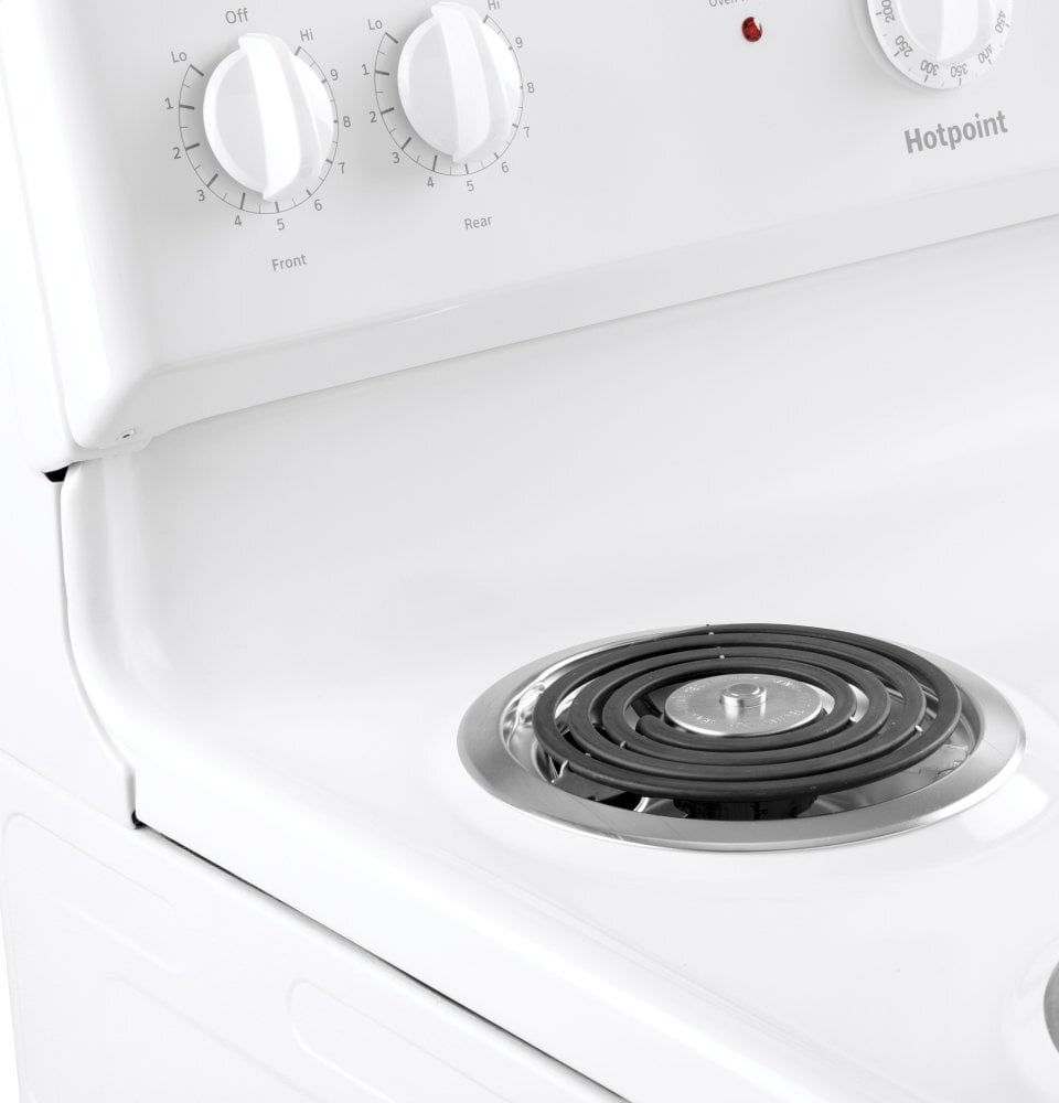 Hotpoint RBS160DMWW Hotpoint® 30" Free-Standing Electric Range