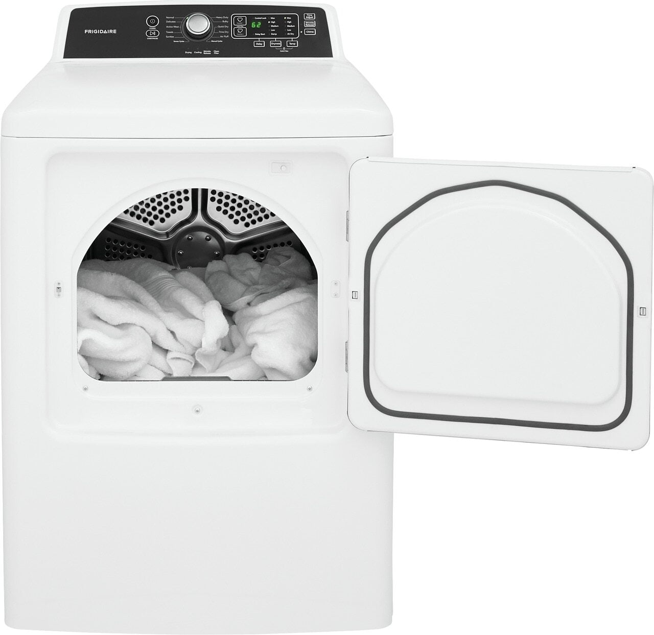 Frigidaire FFRG4120SW Frigidaire 6.7 Cu. Ft. Free Standing Gas Dryer