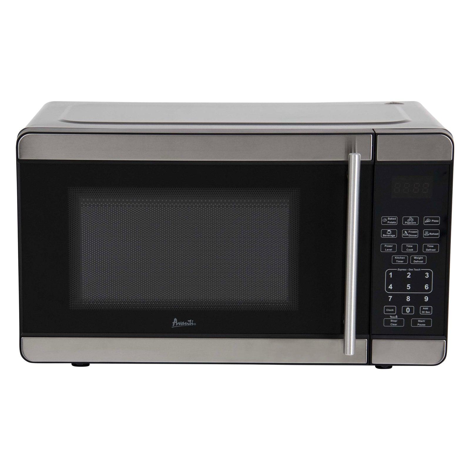 0.7 Cu ft Compact Countertop Small Microwave Oven Kitchen Office