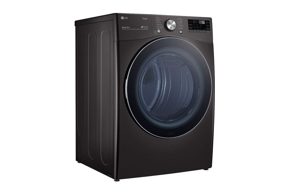 Lg DLEX4200B 7.4 Cu. Ft. Ultra Large Capacity Smart Wi-Fi Enabled Front Load Electric Dryer With Turbosteam&#8482; And Built-In Intelligence