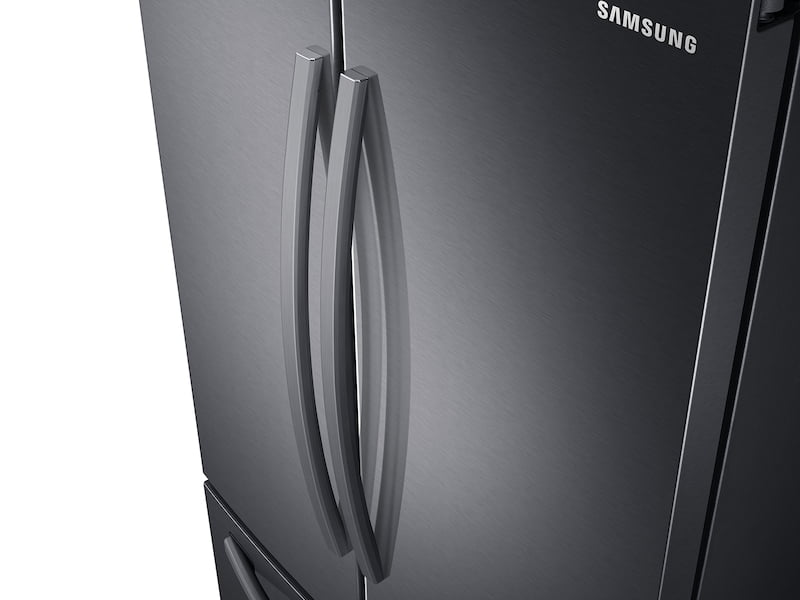 Samsung RF28T5101SG 28 Cu. Ft. Large Capacity 3-Door French Door Refrigerator With Internal Water Dispenser In Black Stainless Steel