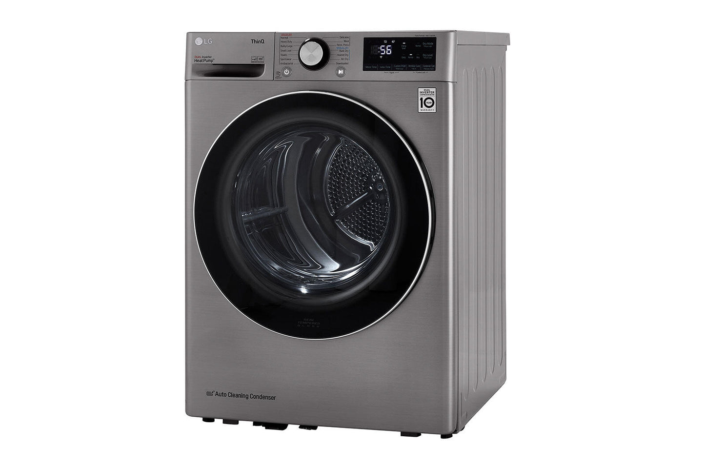 Lg DLHC1455V 4.2 Cu.Ft. Smart Wi-Fi Enabled Compact Front Load Dryer With Dual Inverter Heatpump&#8482; Technology