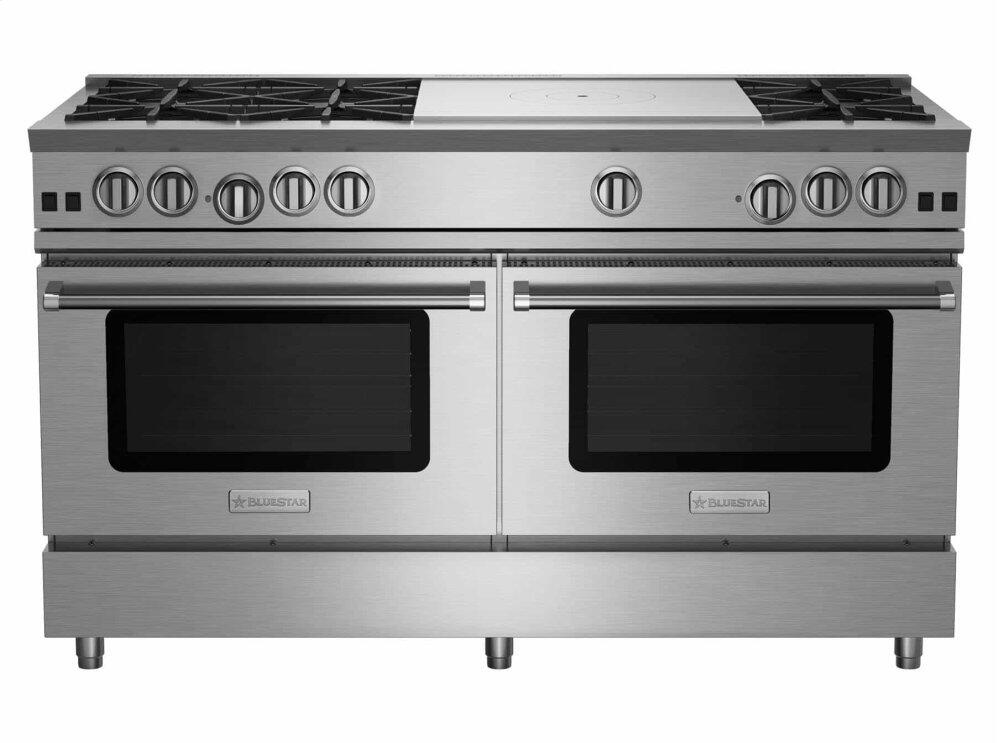 Bluestar RNB606FTBV2 60" Rnb Series Range With 24" French Top