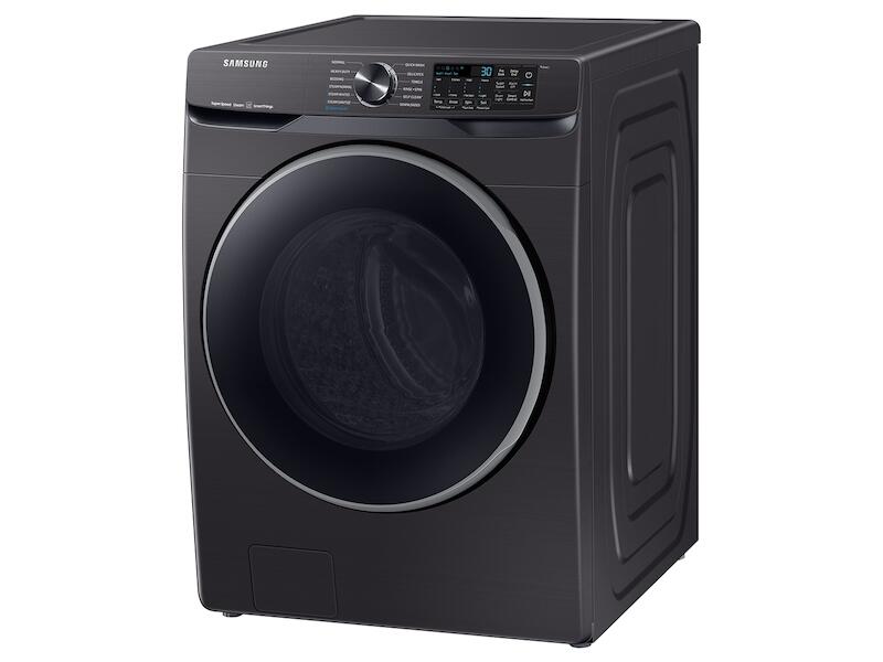 Samsung WF50A8500AV 5.0 Cu. Ft. Extra-Large Capacity Smart Front Load Washer With Super Speed Wash In Brushed Black