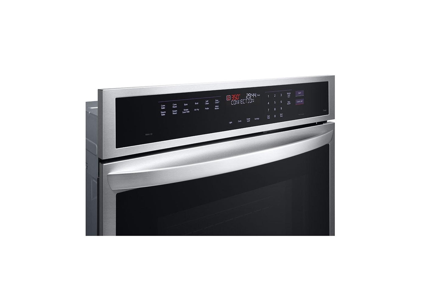 Lg WSEP4727F 4.7 Cu. Ft. Smart Wall Oven With Instaview®, True Convection, Air Fry, And Steam Sous Vide