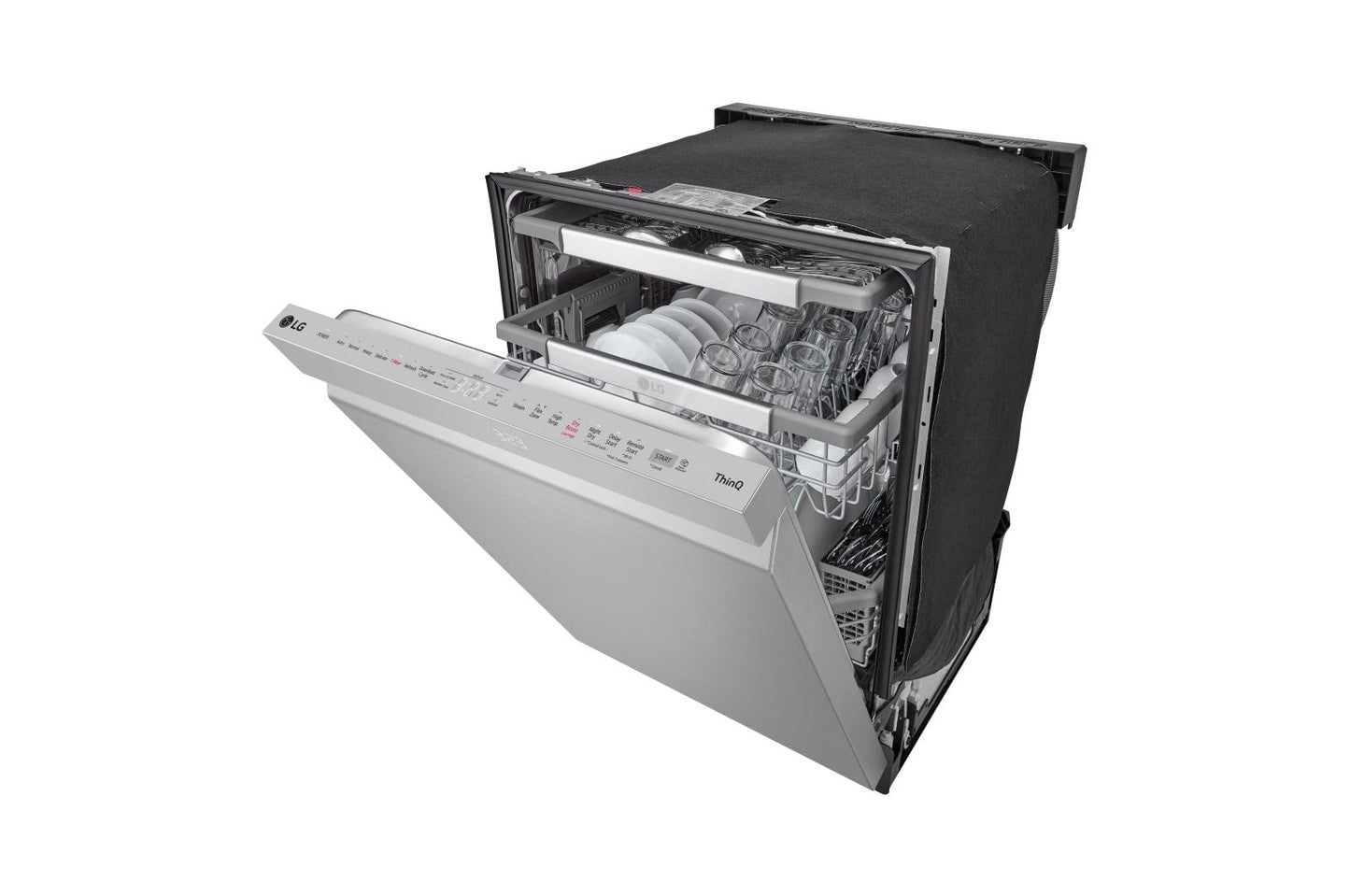 Lg LDPH7972S Smart Top Control Dishwasher With 1-Hour Wash & Dry, Quadwash® Pro, Truesteam® And Dynamic Heat Dry&#8482;