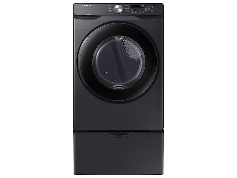 Samsung DVE45T6000V 7.5 Cu. Ft. Electric Dryer With Sensor Dry In Black Stainless Steel