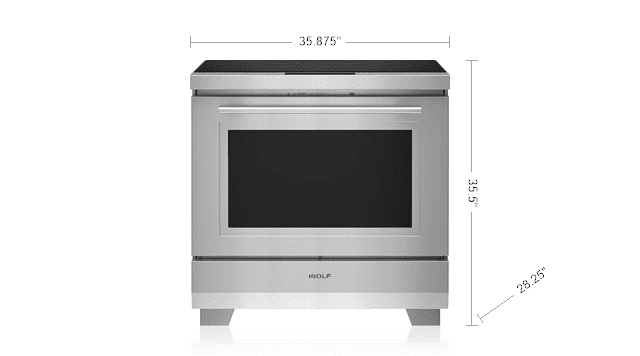 Wolf IR36550ST 36" Transitional Induction Range