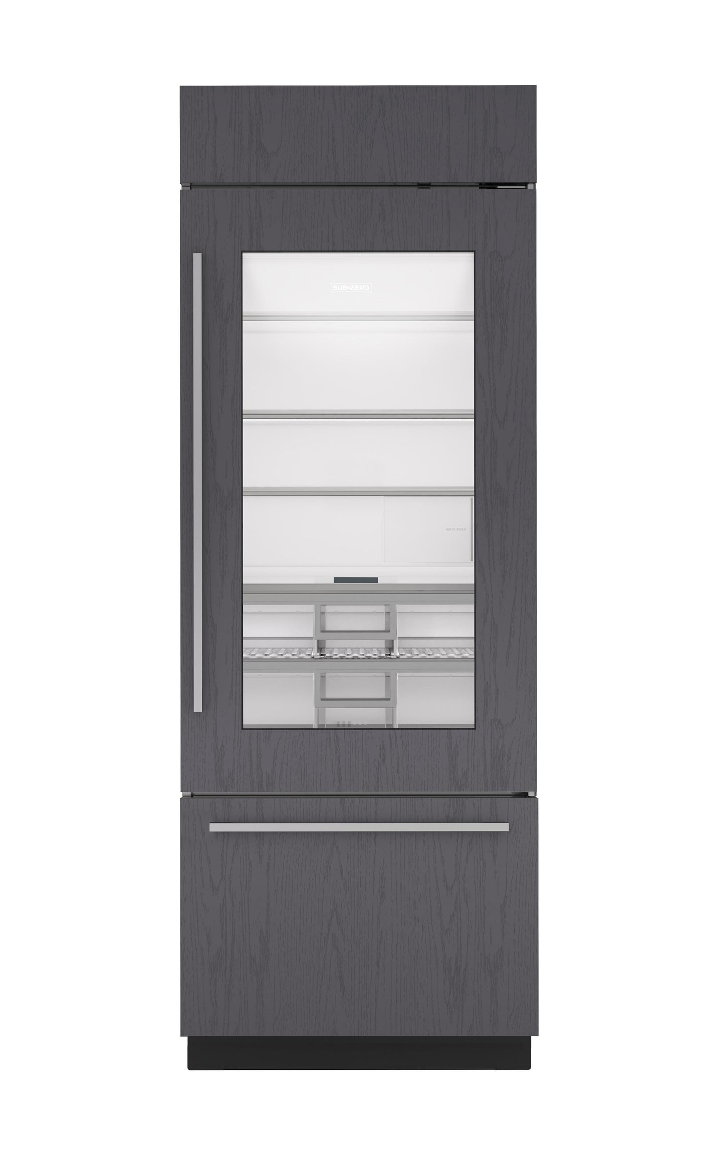 Sub-Zero CL3050UGOL 30" Classic Over-And-Under Refrigerator/Freezer With Glass Door - Panel Ready