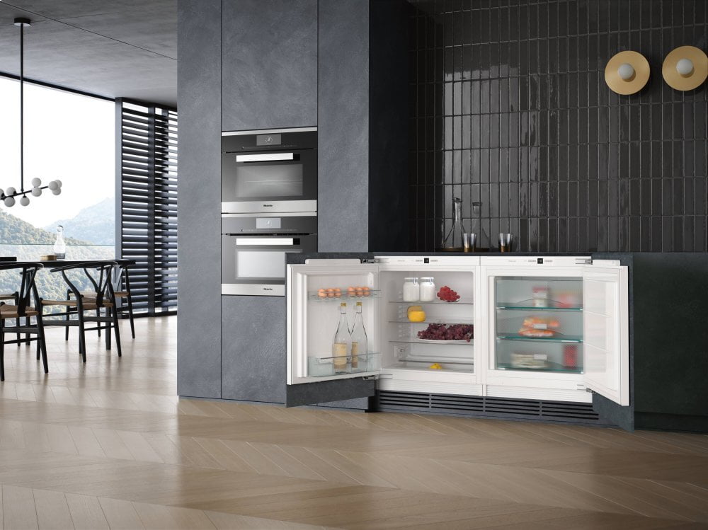 Miele K31222UI K 31222 Ui - Built-Under Refrigerator Compact Design With A Practical Interior Layout.