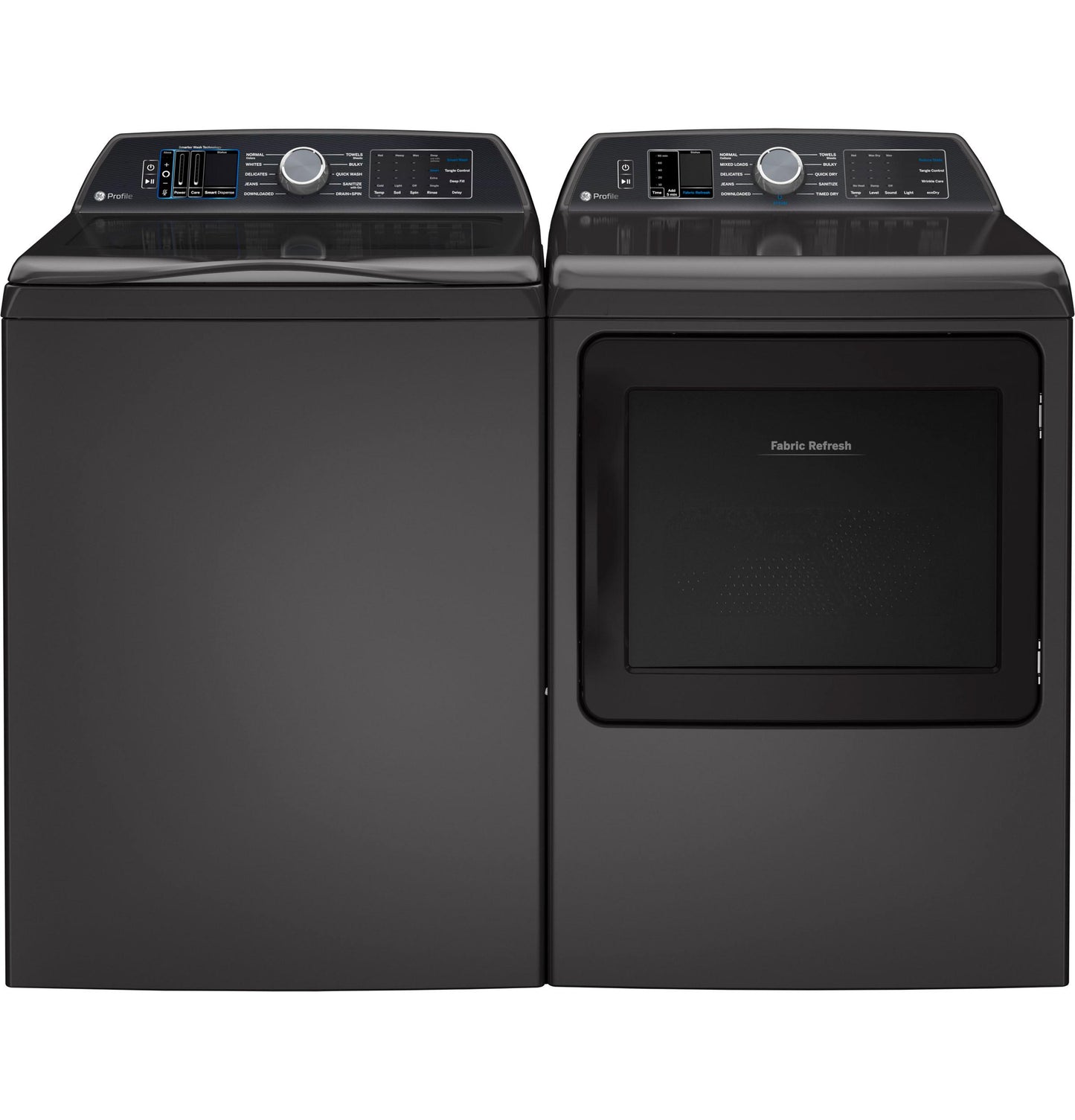 Ge Appliances PTW900BPTDG Ge Profile&#8482; 5.4 Cu. Ft. Capacity Washer With Smarter Wash Technology And Flexdispense&#8482;