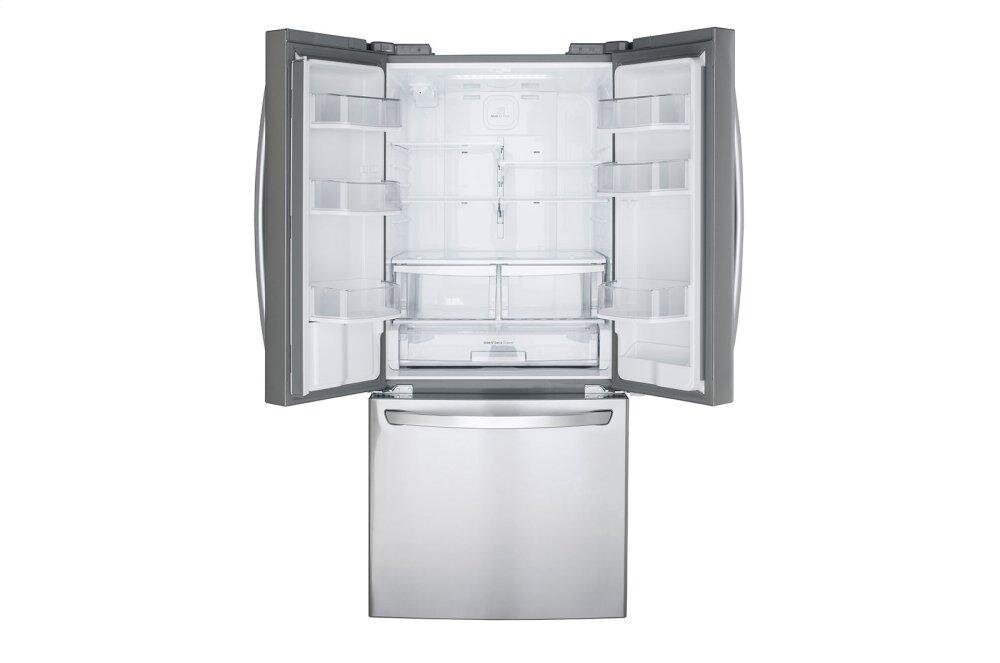 Lg LFDS22520S 22 Cu. Ft. French Door Refrigerator