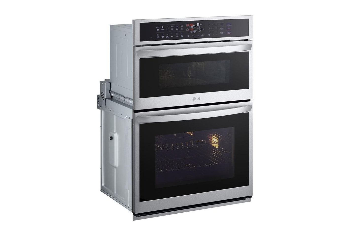 Lg WCEP6427F 1.7/4.7 Cu. Ft. Smart Combination Wall Oven With Instaview®, True Convection, Air Fry, And Steam Sous Vide