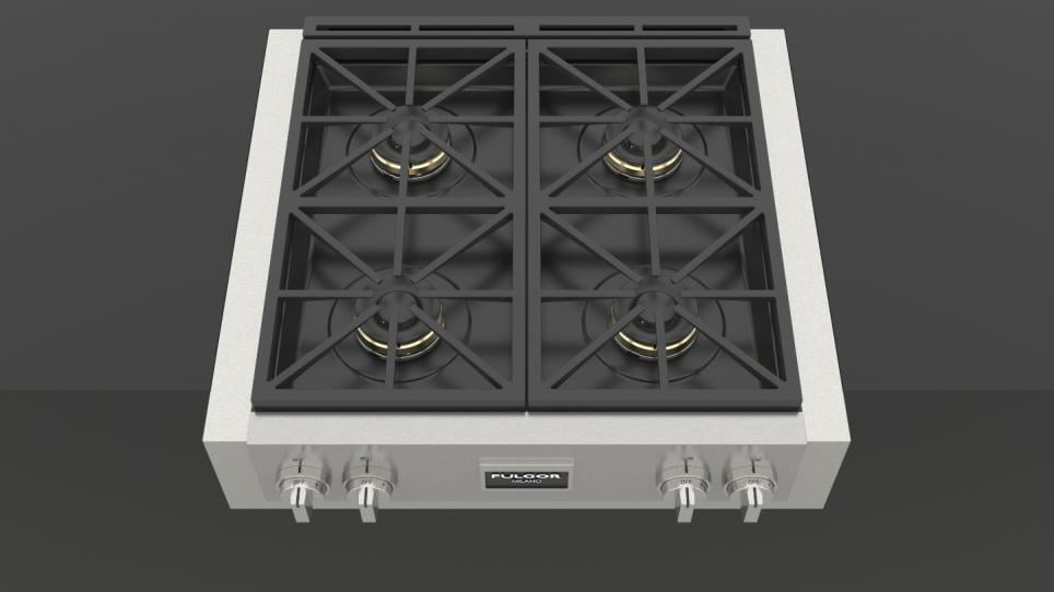 Fulgor Milano F6GRT304S1 30" Pro Gas Range Top