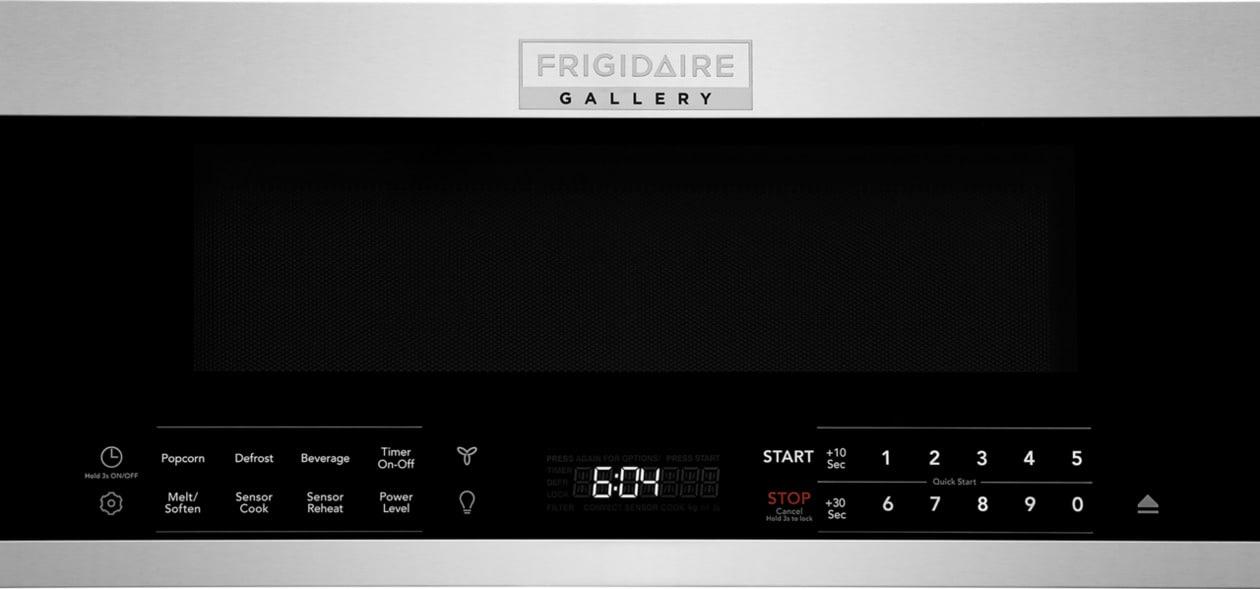 Frigidaire GMOS1266AF Frigidaire Gallery 1.2 Cu. Ft. Low-Profile Over-The-Range Microwave