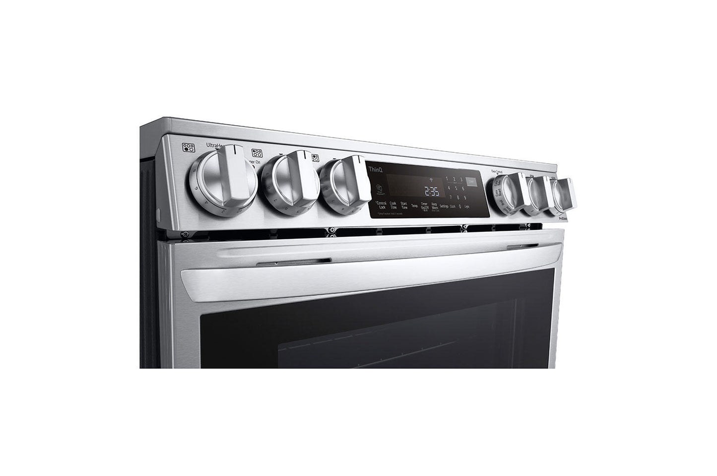 Lg LSEL6335F 6.3 Cu Ft. Smart Wi-Fi Enabled Probake Convection® Instaview® Electric Slide-In Range With Air Fry