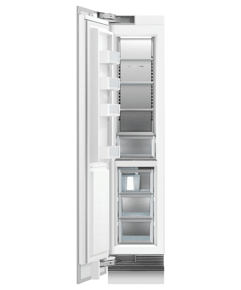 Fisher & Paykel RS1884FLJK1 Integrated Column Freezer, 18", Ice