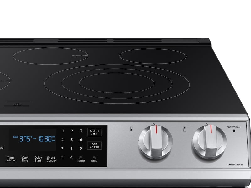 Samsung NE63T8511SS 6.3 Cu. Ft. Front Control Slide-In Electric Range With Air Fry & Wi-Fi In Stainless Steel