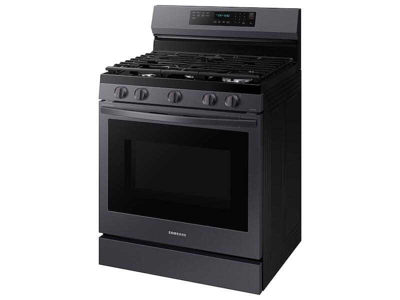 6.0 cu. ft. Smart Freestanding Gas Range with No-Preheat Air Fry,  Convection+ & Stainless Cooktop in Stainless Steel Ranges - NX60A6711SS/AA