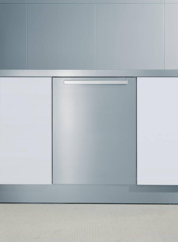 Miele GFVI609771 Gfvi 609/77-1 - Int. Front Panel: W X H, 24 X 30 In Clean Touch Steel&#8482; With Handle In Classic Design For Integrated Dishwashers.