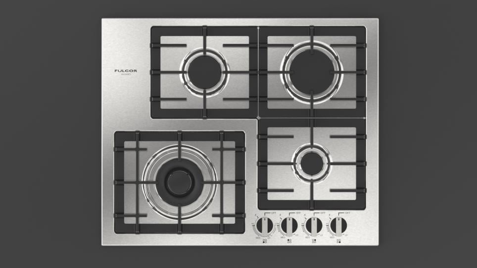 Fulgor Milano F4GK24S1 24" Gas Cooktop