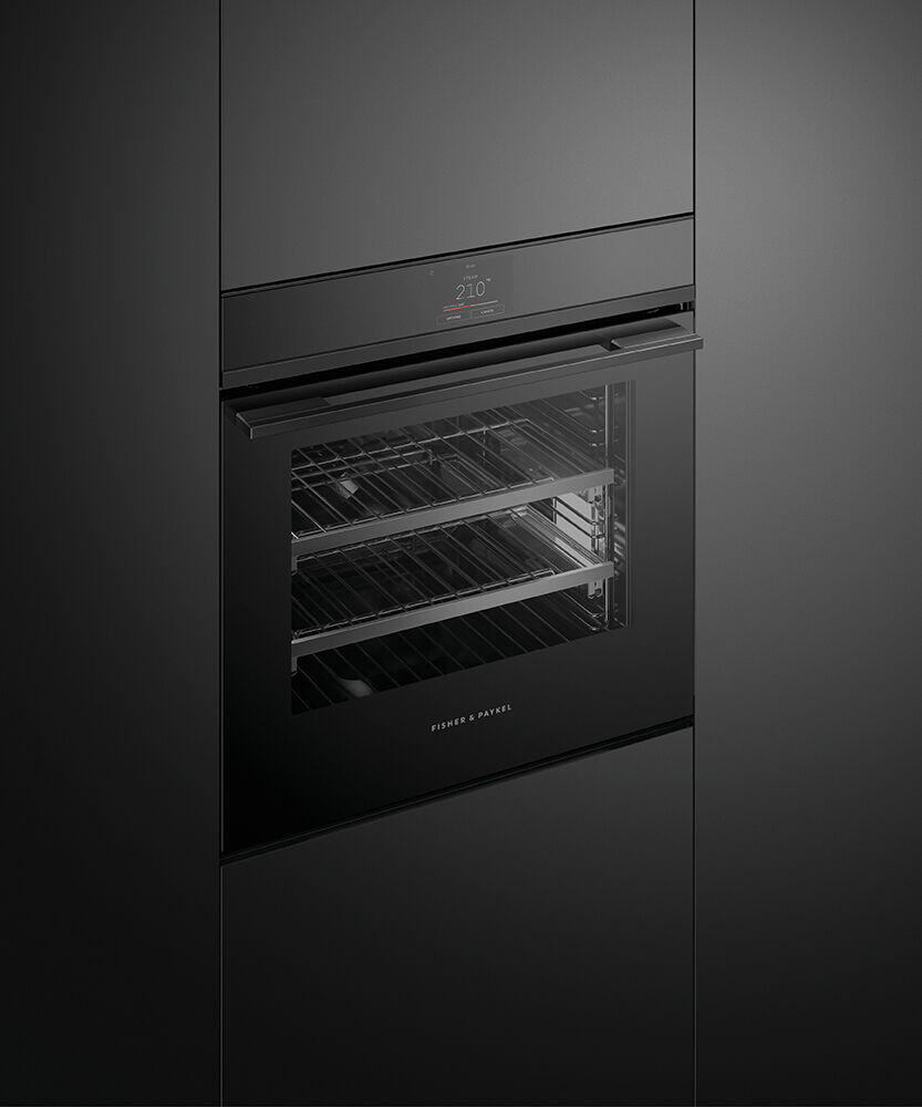 Fisher & Paykel OS24SDTB1 Combination Steam Oven, 24", 23 Function