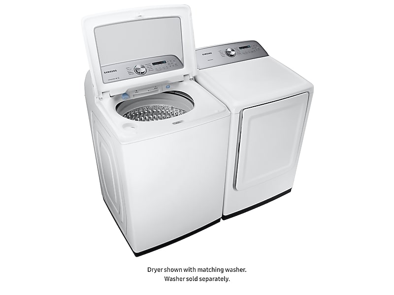 Samsung DVG50R5200W 7.4 Cu. Ft. Gas Dryer With Sensor Dry In White