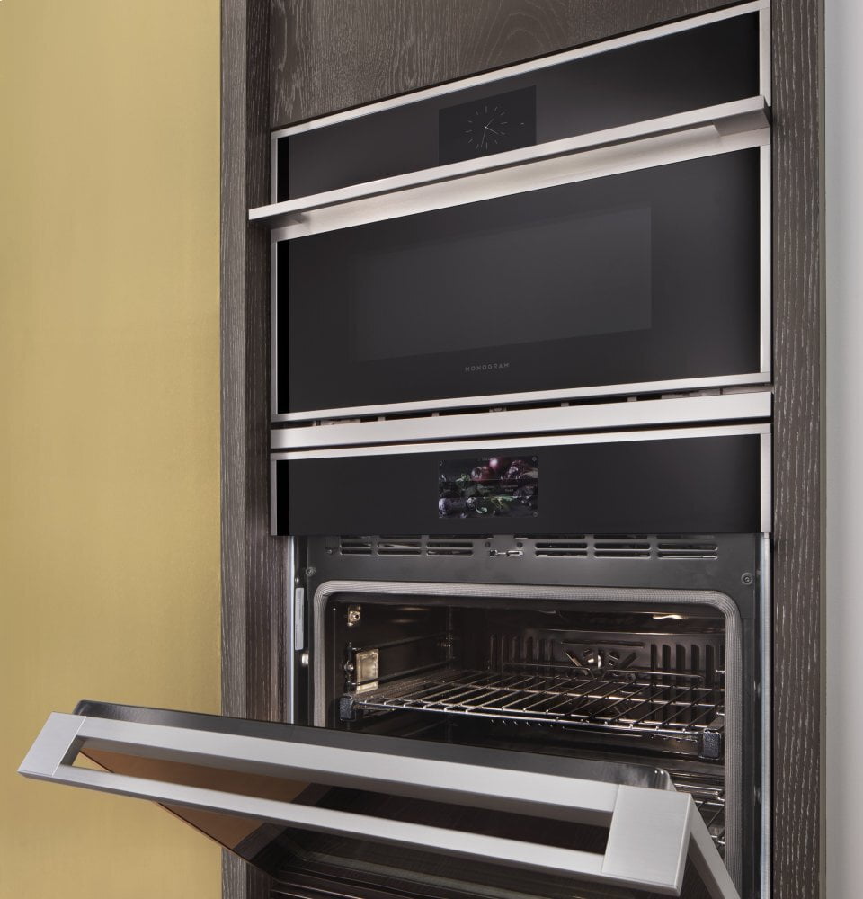 Monogram ZSB9131NSS Monogram 30" Smart Five In One Wall Oven With 120V Advantium® Technology