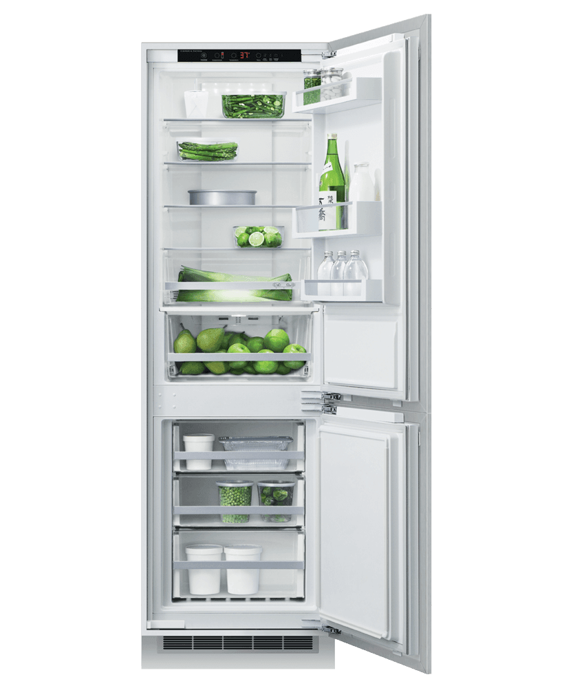 Fisher & Paykel RB2470BRV1 Integrated Refrigerator Freezer, 24"