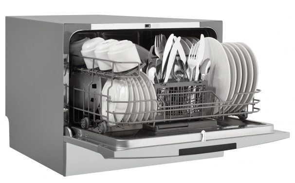 Danby DDW631SDB Danby 6 Place Setting Countertop Dishwasher