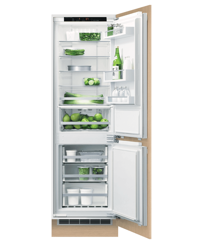 Fisher & Paykel RB2470BRV1 Integrated Refrigerator Freezer, 24"