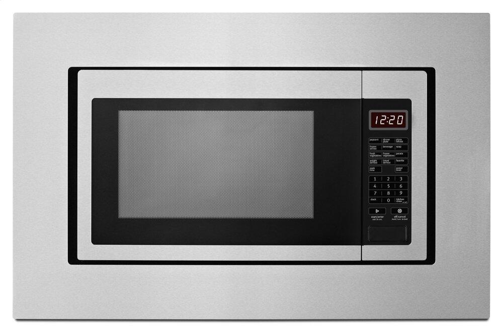 Kitchenaid MK2160AS 30 In. Microwave Trim Kit For 1.6 Cu. Ft. Countertop Microwave Oven - Stainless Steel