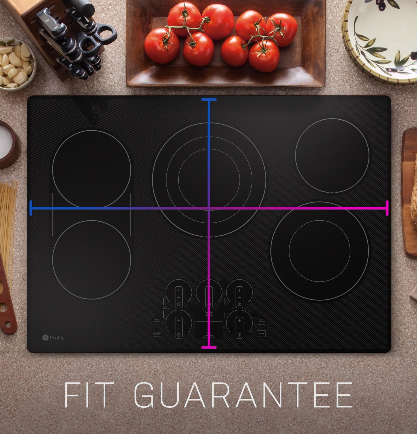 Ge Appliances PHP9030DTBB Ge Profile&#8482; 30" Built-In Touch Control Induction Cooktop