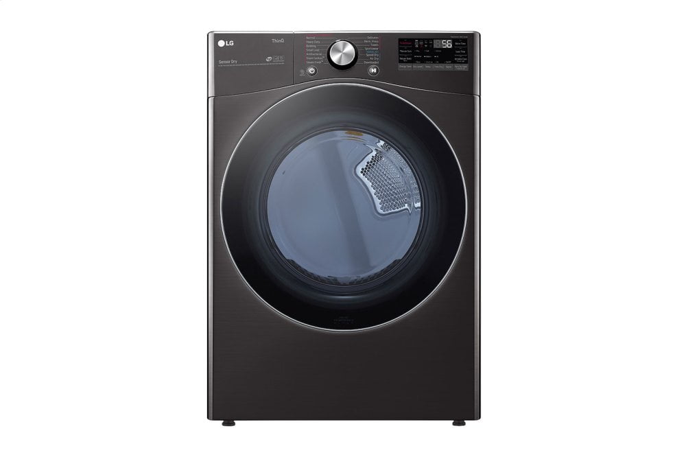 Lg DLEX4200B 7.4 Cu. Ft. Ultra Large Capacity Smart Wi-Fi Enabled Front Load Electric Dryer With Turbosteam&#8482; And Built-In Intelligence