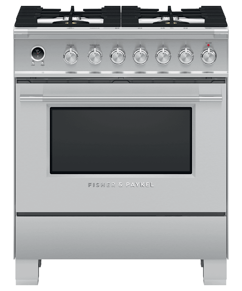 Fisher & Paykel OR30SCG6X1 Dual Fuel Range, 30