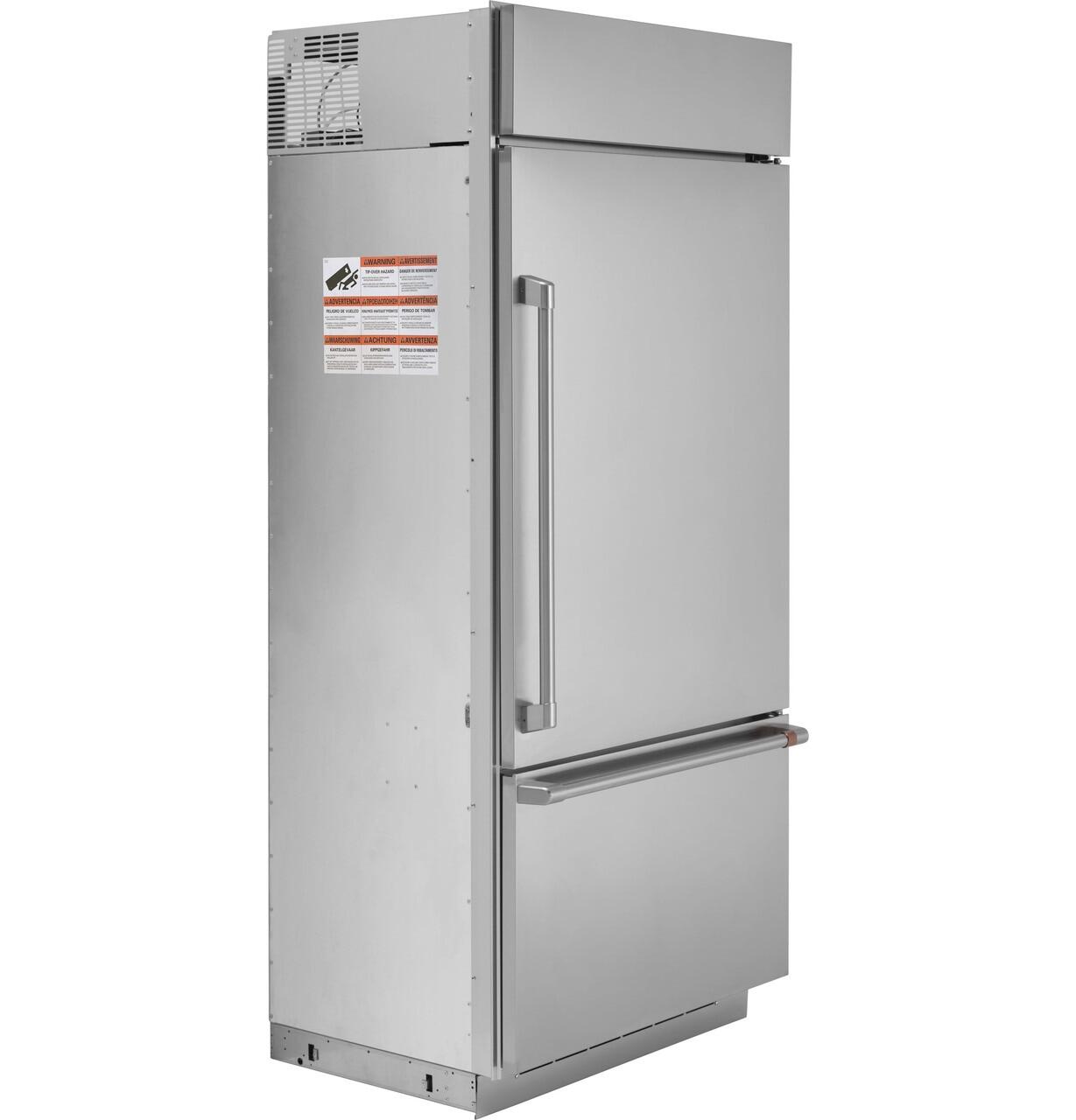 GE Cafe CDB36RP2PS1 - 36 Refrigerator Bottom Freezer Build-In