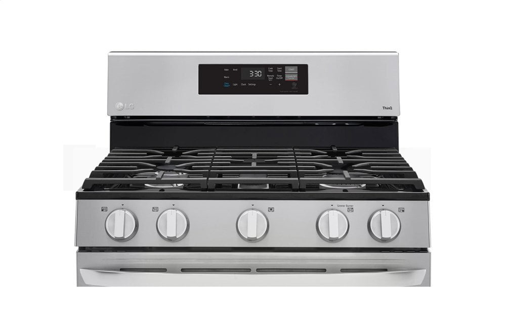 Lg LRGL5821S 5.8 Cu Ft. Smart Wi-Fi Enabled Gas Range With Easyclean®