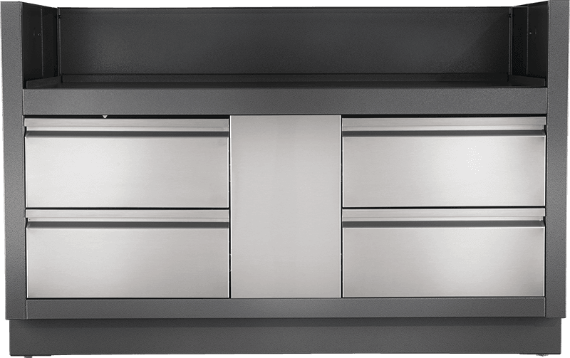 Napoleon Bbq IMUGC825CN Oasis Under Grill Cabinet For Bipro825 For Built-In Prestige Pro 825 , Grey