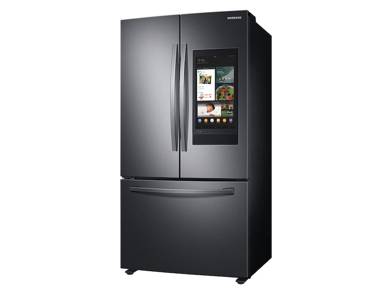 Samsung RF28T5F01SG 28 Cu. Ft. 3-Door French Door Refrigerator With Family Hub&#8482; In Black Stainless Steel