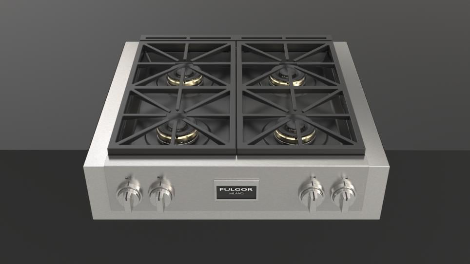 Fulgor Milano F6GRT304S1 30" Pro Gas Range Top