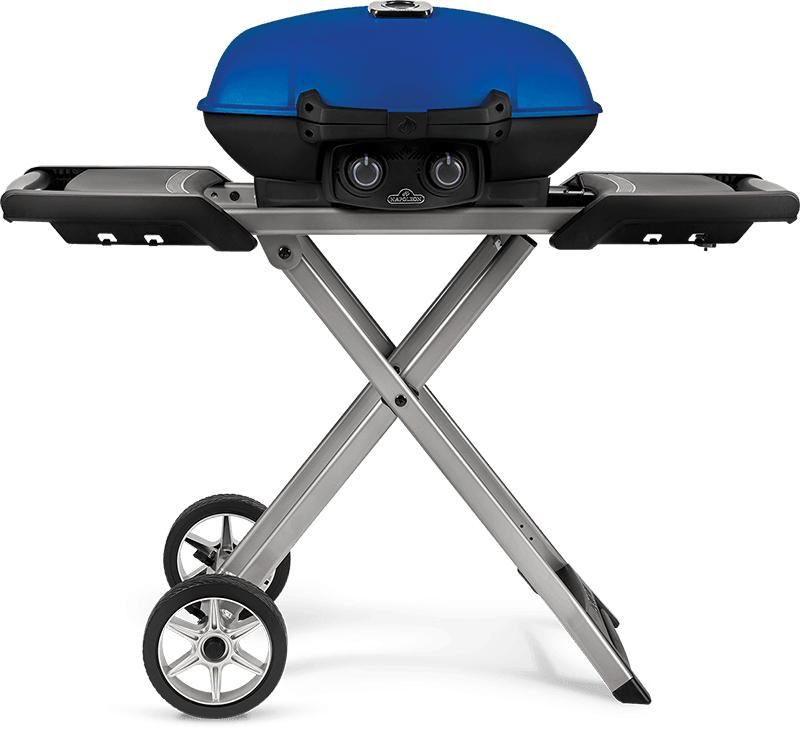 Napoleon Bbq TQ285XBL1 Travelq 285X With Scissor Cart , Blue , Propane