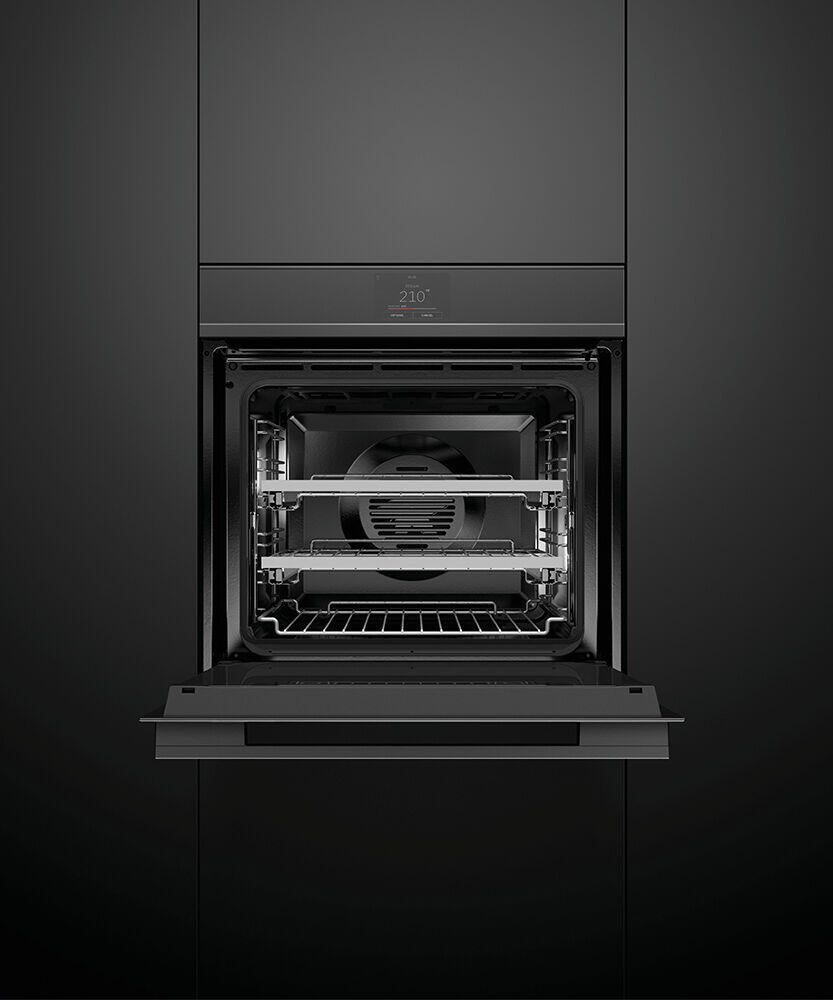 Fisher & Paykel OS24SDTB1 Combination Steam Oven, 24", 23 Function