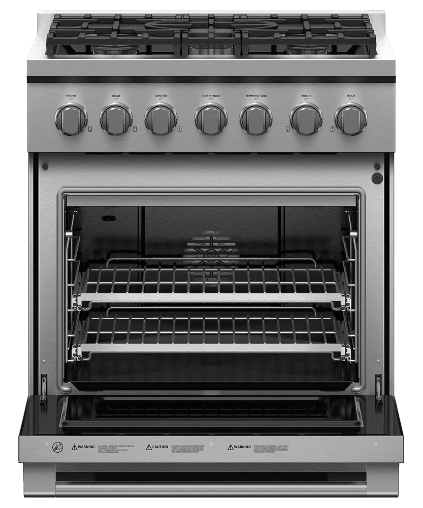 Fisher & Paykel RGV3305N Gas Range, 30", 5 Burners