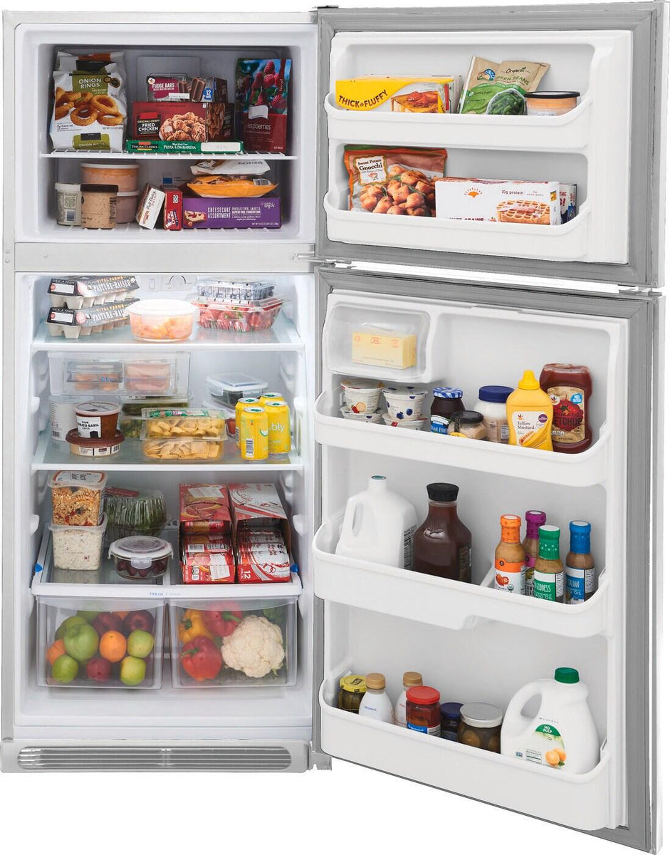 Frigidaire FRTD2021AW Top Freezer Freestanding Refrigerator | Town ...