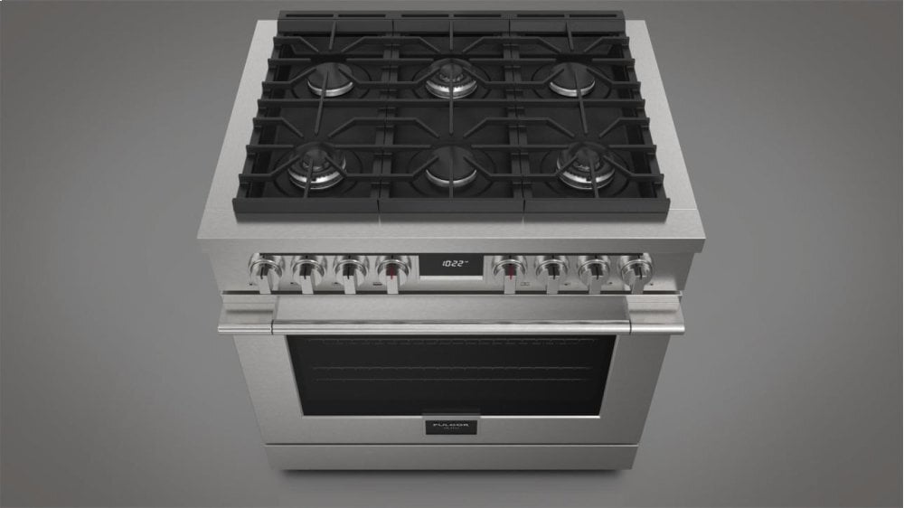 Fulgor Milano F4PDF366S1 36" Dual Fuel Range