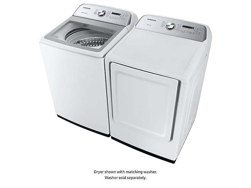 Samsung DVG50R5200W 7.4 Cu. Ft. Gas Dryer With Sensor Dry In White