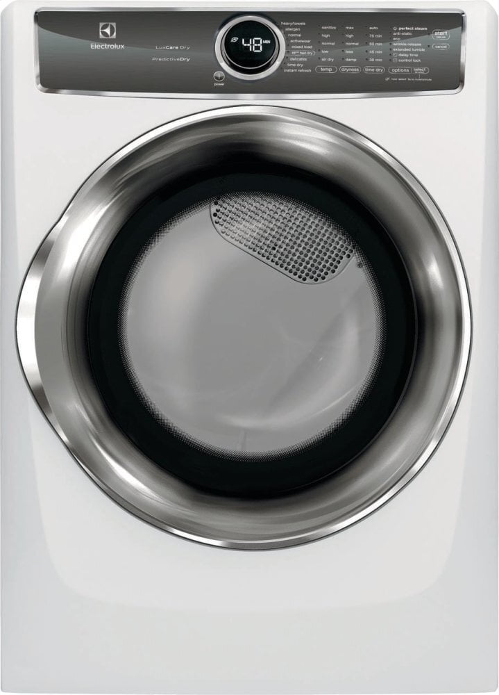 Electrolux EFMG627UIW Front Load Perfect Steam&#8482; Gas Dryer With Predictivedry&#8482; And Instant Refresh - 8.0. Cu. Ft.