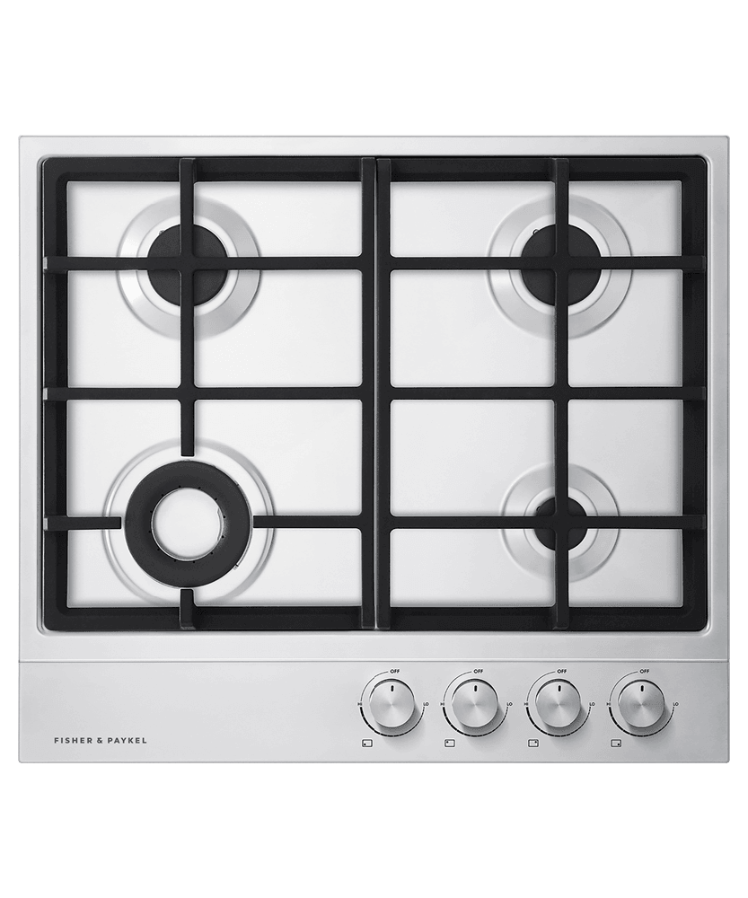 Fisher & Paykel CG244DNGX1N Gas On Steel Cooktop, 24"